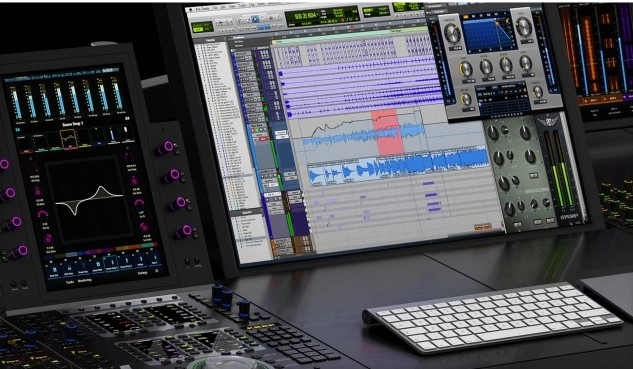 Illustrasjonsbilde som viser musikkproduksjon