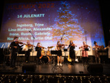 Elevar frå Herøy kulturskule og Spelemannslaget Havella
